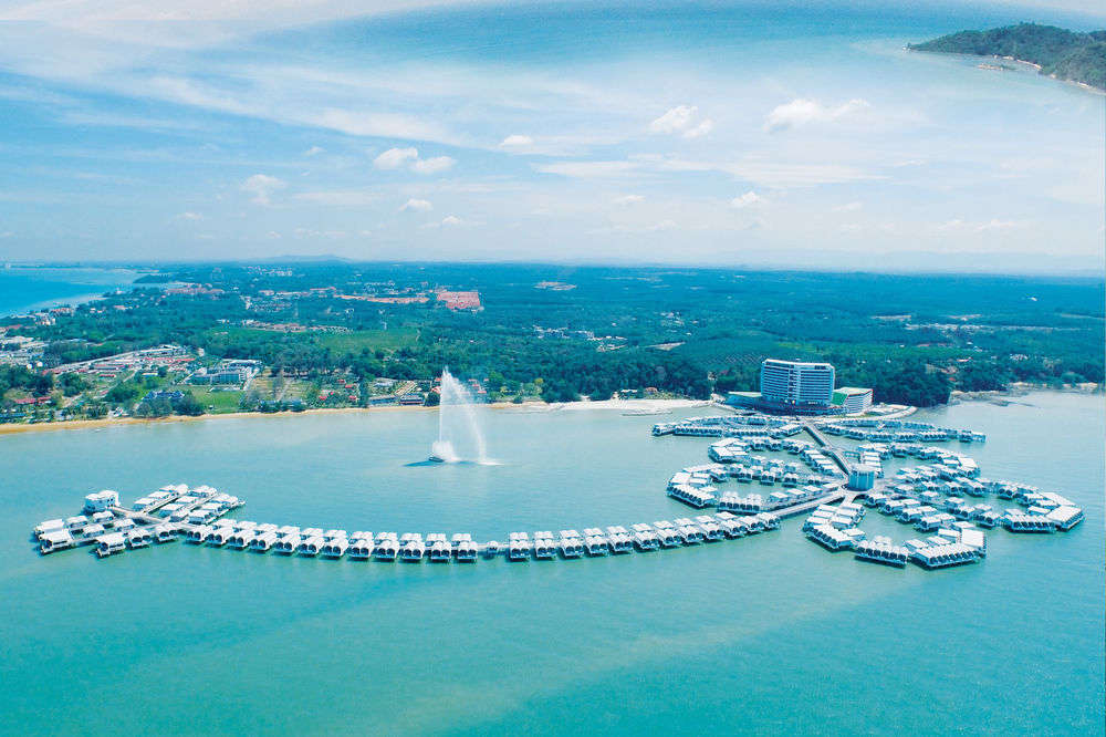 Hotels.com Lexis Hibiscus Port Dickson in the perfect shape of our national flower.